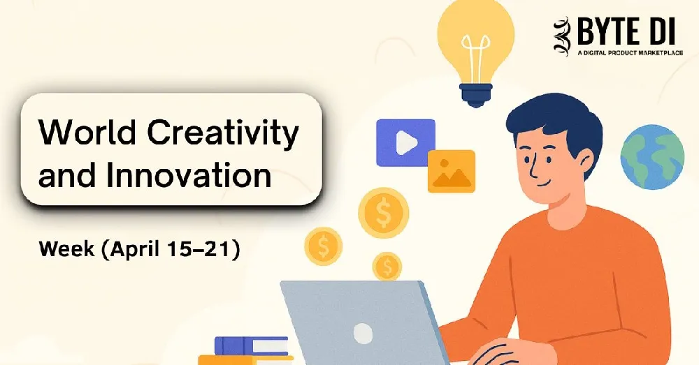 World Creativity and Innovation Week – Build passive income online.